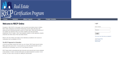 Desktop Screenshot of lms.recp.org