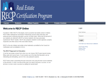Tablet Screenshot of lms.recp.org